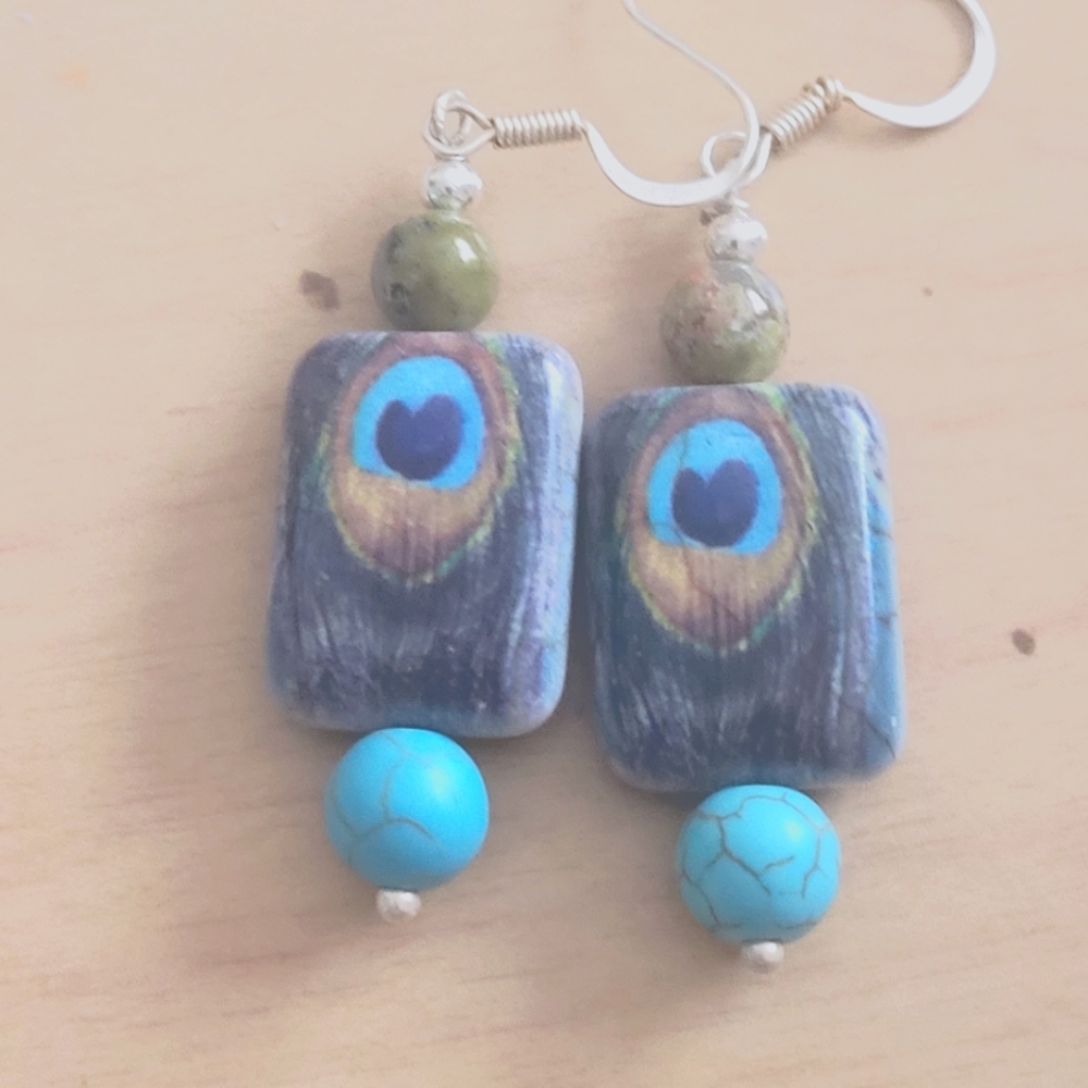 turquoise earrings